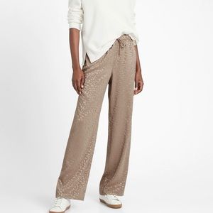 NWT banana republic wide leg satin pants